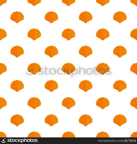 Big shell pattern seamless vector repeat for any web design. Big shell pattern seamless vector