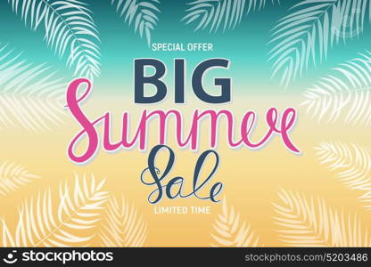 Big Summer Sale Abstract Background Vector Illustration EPS10. Big Summer Sale Abstract Background Vector Illustration