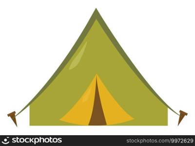 Big tent, illustration, vector on white background