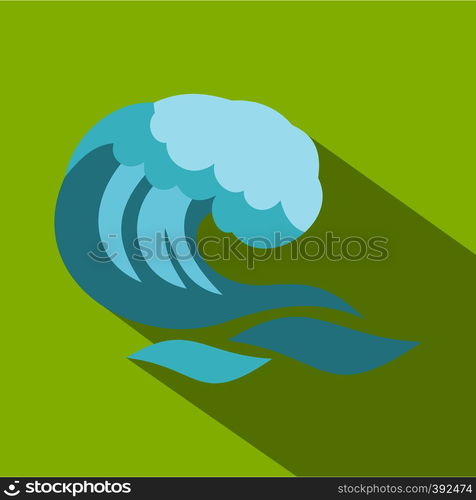 Big wave icon. Cartoon illustration of big wave vector icon for web. Big wave icon, cartoon style