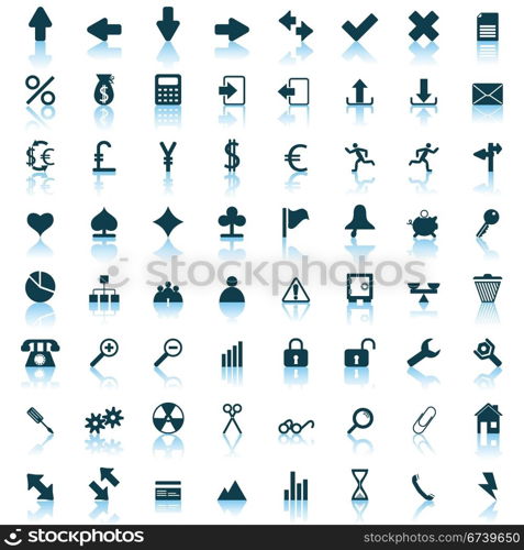 Biggest collection of different icons for using in web design