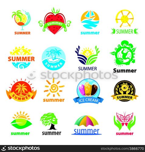 biggest collection of vector logos summer