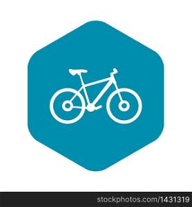 Bike icon in simple style on a white background vector illustration. Bike icon in simple style