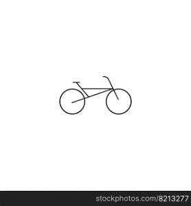 Bike icon logo, vector design illustration