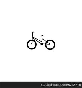 Bike icon logo, vector design illustration