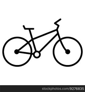 Bike icon symbol for website design logo app Vector Image