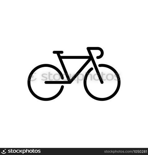 Bike icon trendy