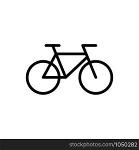 Bike icon trendy