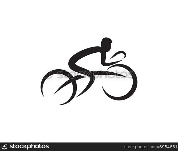 Bike logo icon design template vector illustration