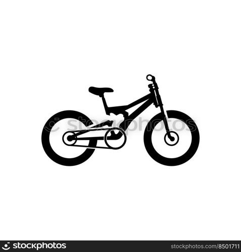 Bike Logo Icon Vector, vehicle for sports, racing, casual, downhill, retro template