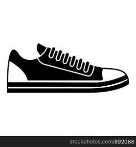 Bike shoes icon. Simple illustration of bike shoes vector icon for web design isolated on white background. Bike shoes icon, simple style
