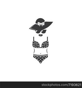 bikini vector icon illustration design
