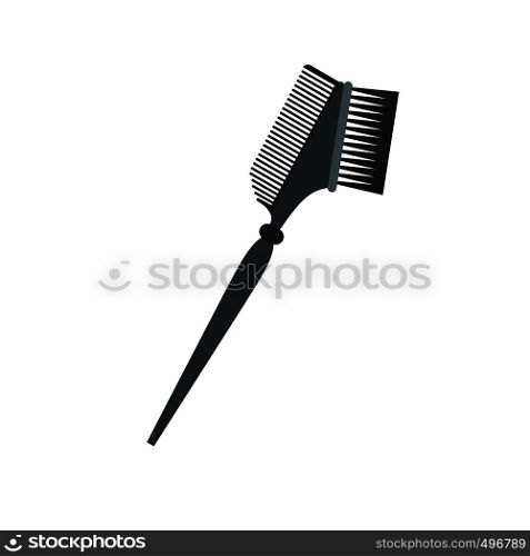 Bilateral comb flat icon isolated on white background. Bilateral comb flat icon