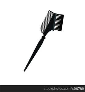 Bilateral comb flat icon isolated on white background. Bilateral comb flat icon
