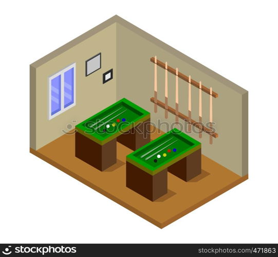 billiard room