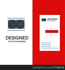 Billiards, Cue, Game, Pocket, Pool Grey Logo Design and Business Card Template
