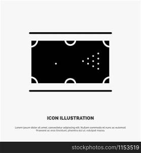 Billiards, Cue, Game, Pocket, Pool solid Glyph Icon vector