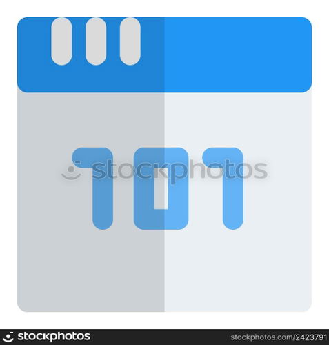 Binary code, computer numbering system.
