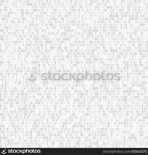 Binary code vector background with numbers one and zero. Seamless patern. Coding or hacker concept, digital technology background. Vector illustration. Binary code vector background with numbers one and zero. Seamless patern. Coding or hacker concept, digital technology background. Vector illustration.