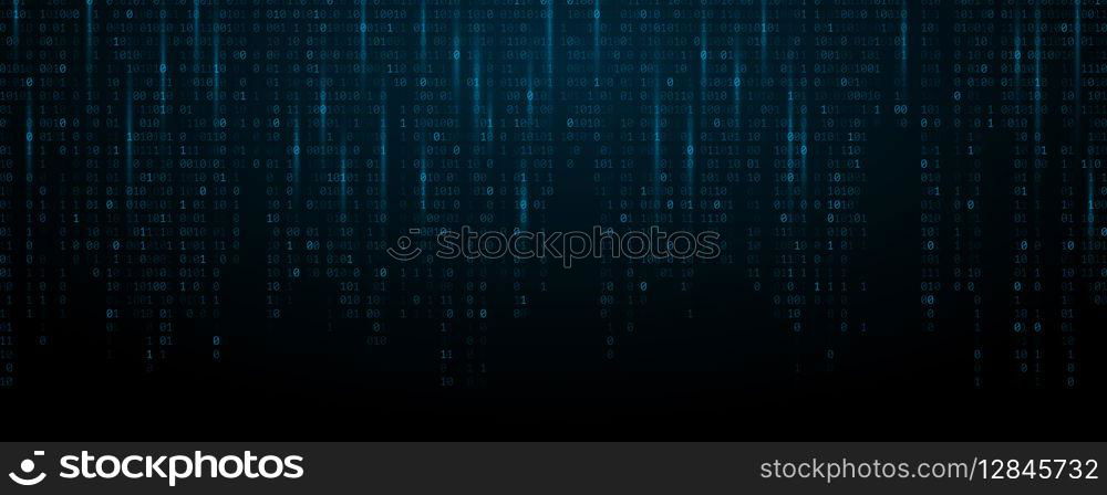 Binary data software programming code background. Random 0 and 1 numbers of program code. Digital data technology concept. Vector Illustration. EPS 10.. Binary data software programming code background. Random 0 and 1 numbers of program code. Digital data technology concept. Vector Illustration.
