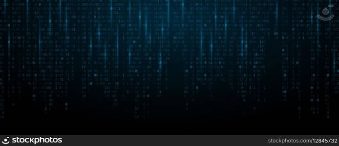 Binary data software programming code background. Random 0 and 1 numbers of program code. Digital data technology concept. Vector Illustration. EPS 10.. Binary data software programming code background. Random 0 and 1 numbers of program code. Digital data technology concept. Vector Illustration.