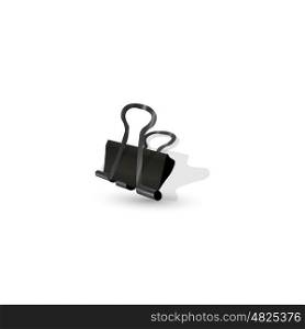 Binder clip icon.