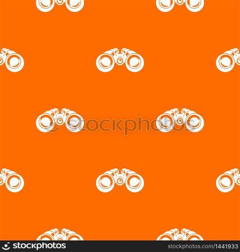Binocular pattern vector orange for any web design best. Binocular pattern vector orange