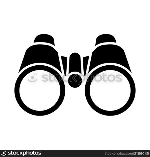 Binoculars icon vector sign and symbol on trendy design