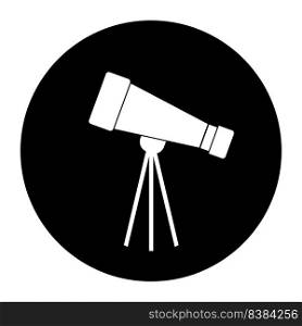 binoculars logo icon vector illustration design