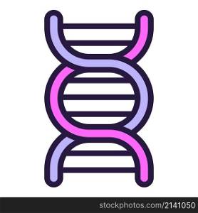 Bio dna icon outline vector. Genetic lab. Human mutation. Bio dna icon outline vector. Genetic lab