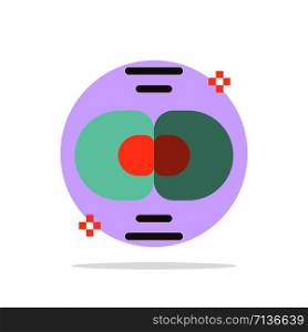 Biochemistry, Biology, Cell, Chemistry, Division Abstract Circle Background Flat color Icon