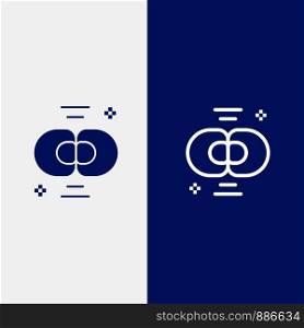 Biochemistry, Biology, Cell, Chemistry, Division Line and Glyph Solid icon Blue banner Line and Glyph Solid icon Blue banner