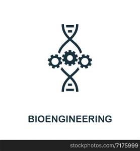Bioengineering vector icon illustration. Creative sign from biotechnology icons collection. Filled flat Bioengineering icon for computer and mobile. Symbol, logo vector graphics.. Bioengineering vector icon symbol. Creative sign from biotechnology icons collection. Filled flat Bioengineering icon for computer and mobile