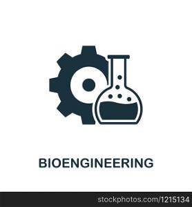 Bioengineering vector icon illustration. Creative sign from science icons collection. Filled flat Bioengineering icon for computer and mobile. Symbol, logo vector graphics.. Bioengineering vector icon symbol. Creative sign from science icons collection. Filled flat Bioengineering icon for computer and mobile