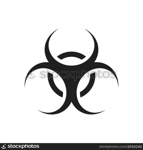 Biohazard Icon vector design illustration