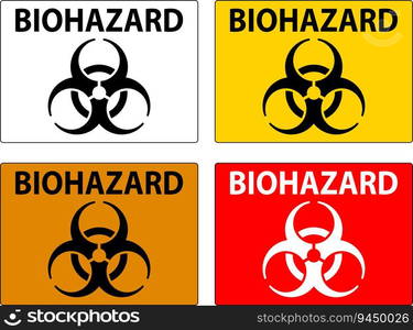 Biohazard Sign, Biohazard with Symbol