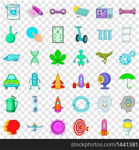 Biology icons set. Cartoon style of 36 biology vector icons for web for any design. Biology icons set, cartoon style