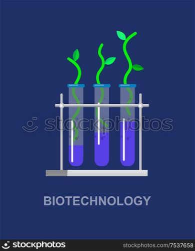 Biotechnology icons concept, composition of genetic engineering, nanotechnology and genetic modification. Selfie shots family and couples vector