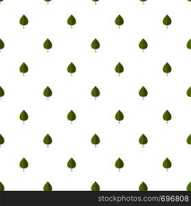 Birch leaf pattern seamless in flat style for any design. Birch leaf pattern seamless