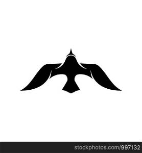 Bird fly Logo Template vector illustration design