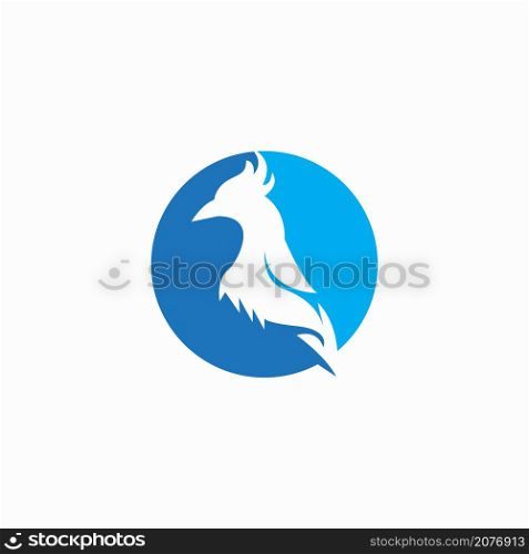Bird icon and symbol vector illustration