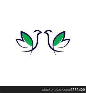 Bird Logo design vector illustration