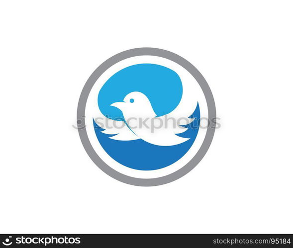 Bird Logo Template. Bird Logo Template vector illustration