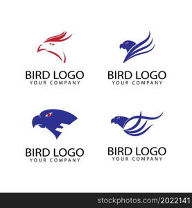 Bird Logo Template Design Vector, Emblem, Design Concept, Creative Symbol, Icon