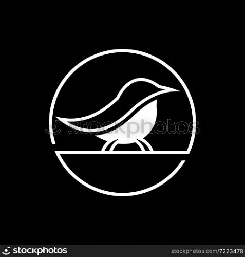 Bird logo template vector icon design