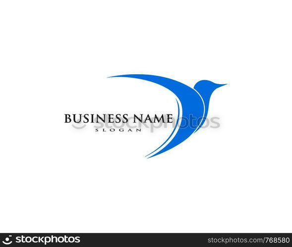 Bird Logo Template vector illustration