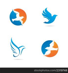 Bird Logo Template vector illustration design