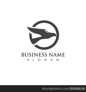 Bird logo Template vector illustration design