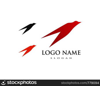 Bird wing Logo Template vector illustration