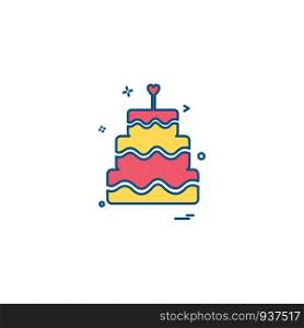 Birthday icon design vector